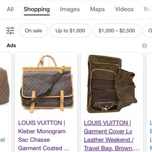 Vintage Louis Vuitton bags luggage